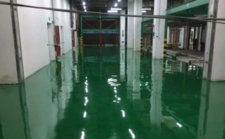 11月天水天水环氧地坪施工高峰来袭，梦得来化工多项目同步推进保交付